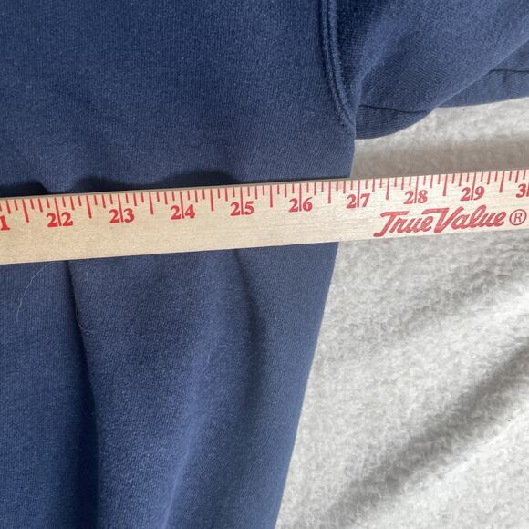 Vintage Buck Wear Sweatshirt Mens 2XL Blue Deer Hunting Wildlife Crewneck - Picture 9 of 16